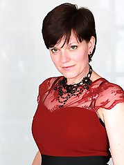 Naughty british housewife getting frisky