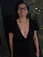 Old damsels are playing with their boobs