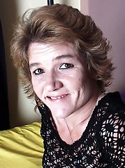 Old and Pink Panties Photo Shoot with a GILF 37