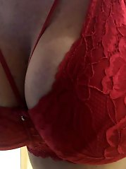 Racy old damsels are posing seminaked for cash