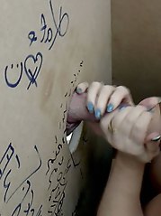 Lacey loves BWC in gloryhole