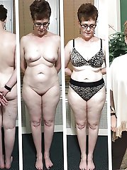 Glamorous old milf in hot panties