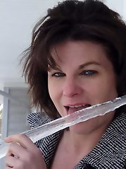 Lustful mature prostitutes are posing nude