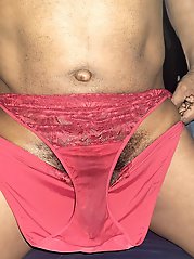 Spouse and partner engaging in panty games