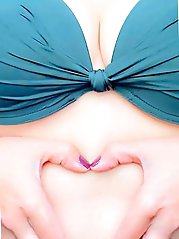 Mature women are revealing their breasts