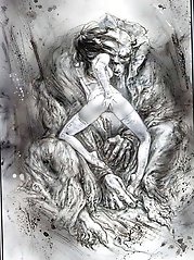 Posh mature bitch is taking off her underwear for a photoshoot