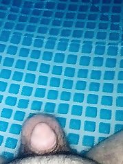 Toe and tool by the waterhole